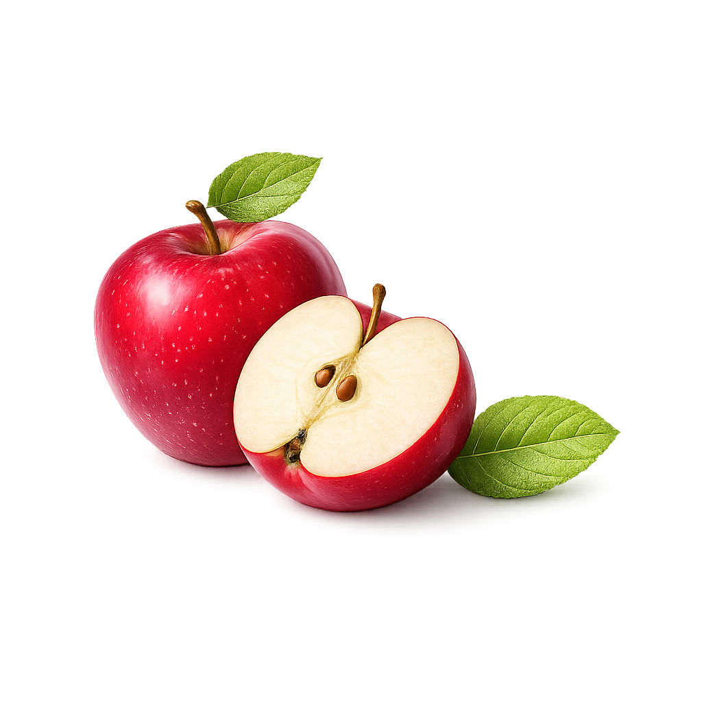 Apple nutrition facts and calories per 100g