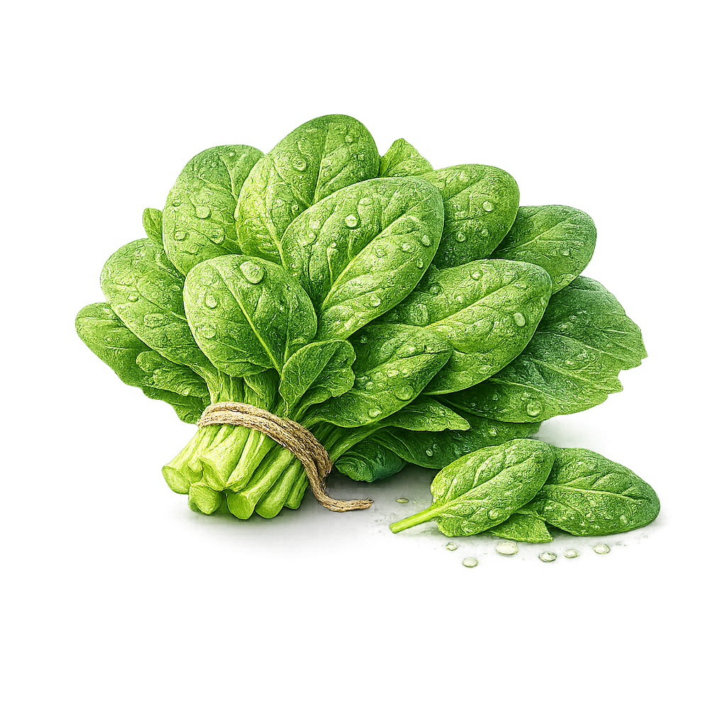 Spinach nutrition facts and calories per 100g